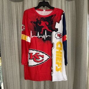 Kansas City Chiefs - Men's Long Sleeve Jersey